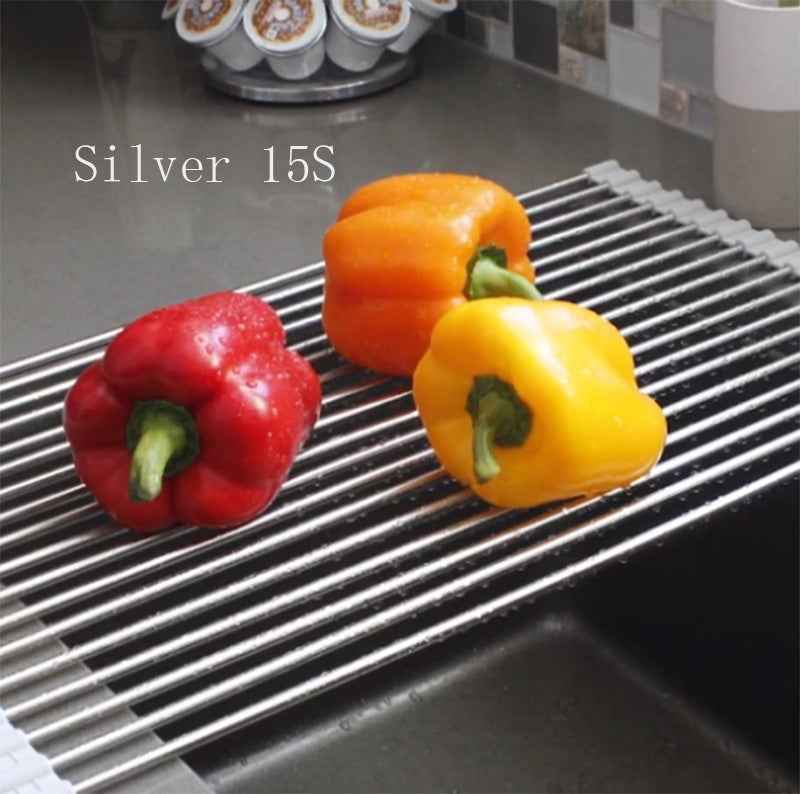 Stainless Steel Folding Sink Rack - Nestek product image