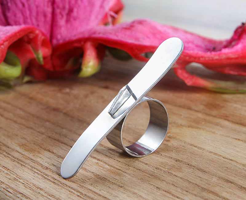Stainless Steel Finger Peeler Ring - Nestek product image