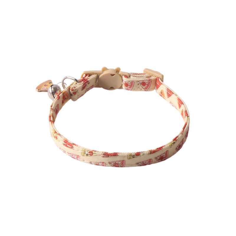Stylish Pet Collar with Metal Accessories - Add Flair to Your Furry Friend