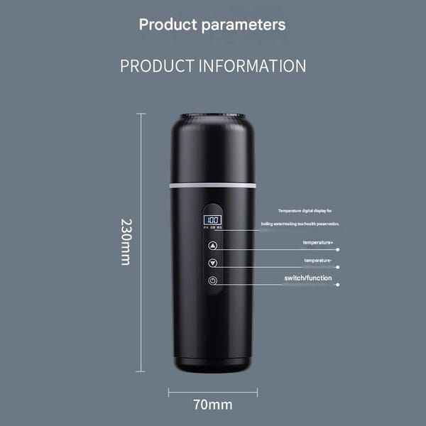 12V/24V Car Electric Kettle - Nestek product image