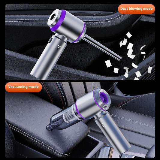 19,000Pa cordless handheld car vacuum and air blower in gun grey