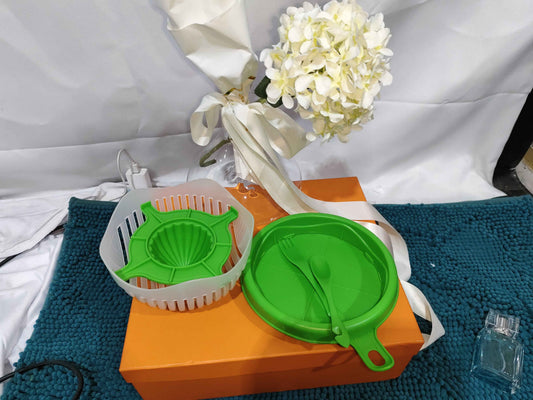 Salad & Fruit Cutting Bowl – Quick Vegetable Prep Tool