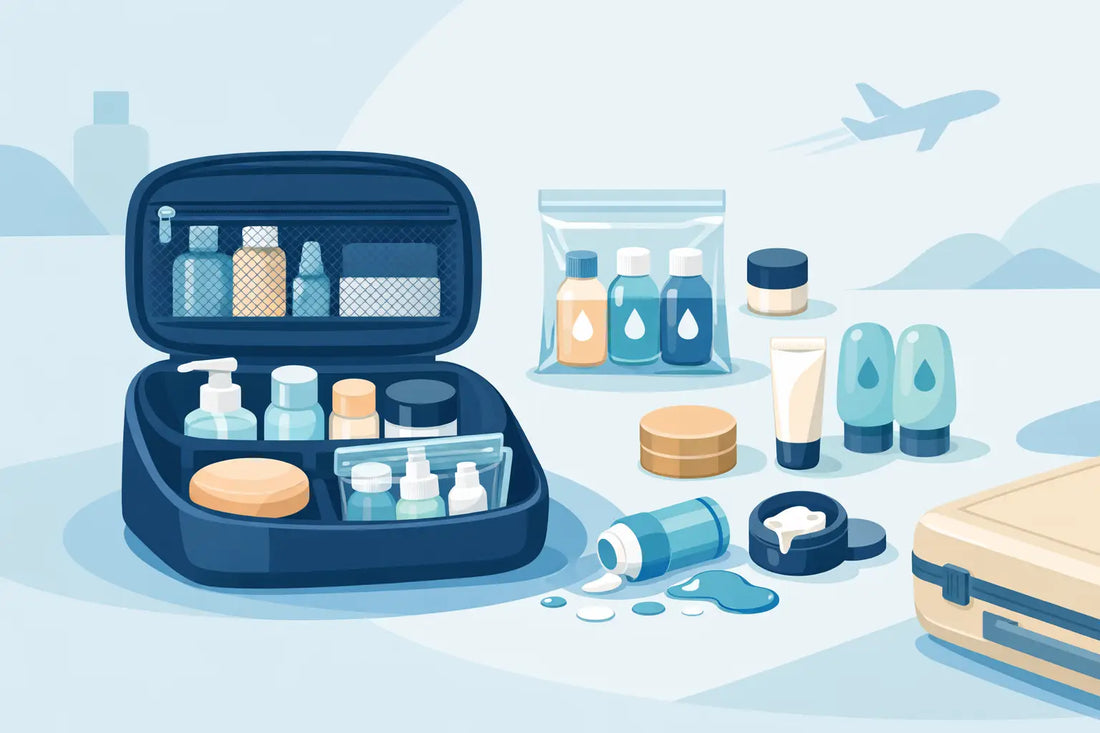How to Pack Toiletries Without Spills or Clutter