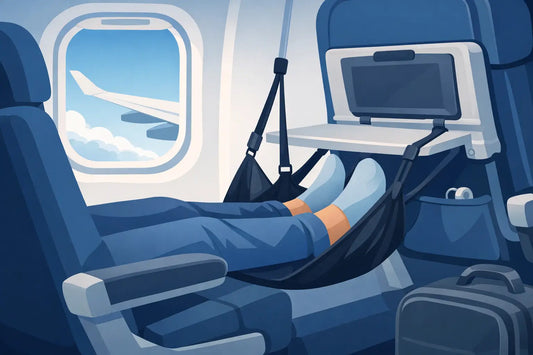 Is a Travel Foot Hammock for Long Flights Worth It?