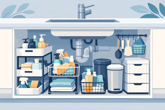 Under Sink Storage Organiser Ideas That Work