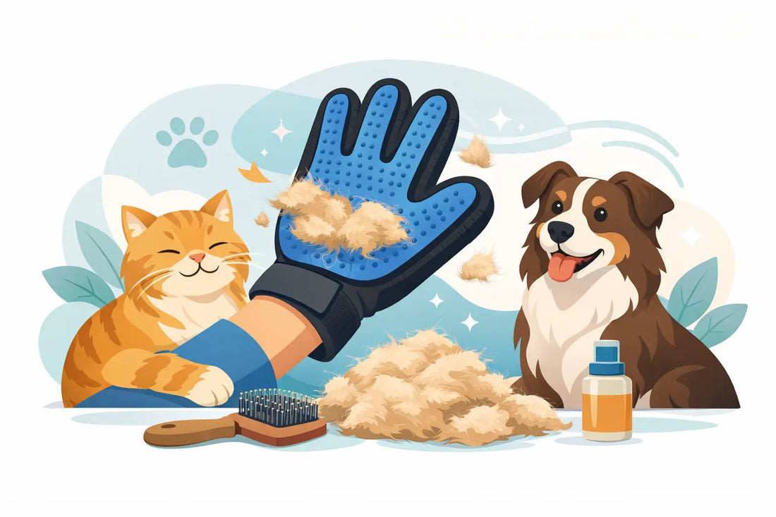 Does a Pet Grooming Glove for Shedding Work?