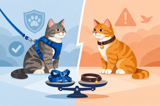 Cat Harness Versus Collar: Which Is Safer?