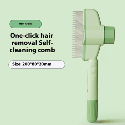 Comfort handle pet grooming comb