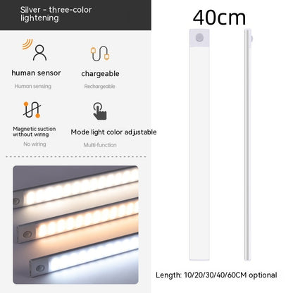 LED cabinet light for pantry and wardrobe organisation