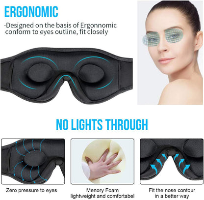 Bluetooth sleep mask with built-in speakers product image 4
