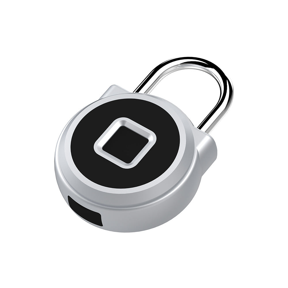 Gold smart fingerprint padlock product view