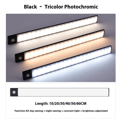 Wireless LED strip light for home storage lighting