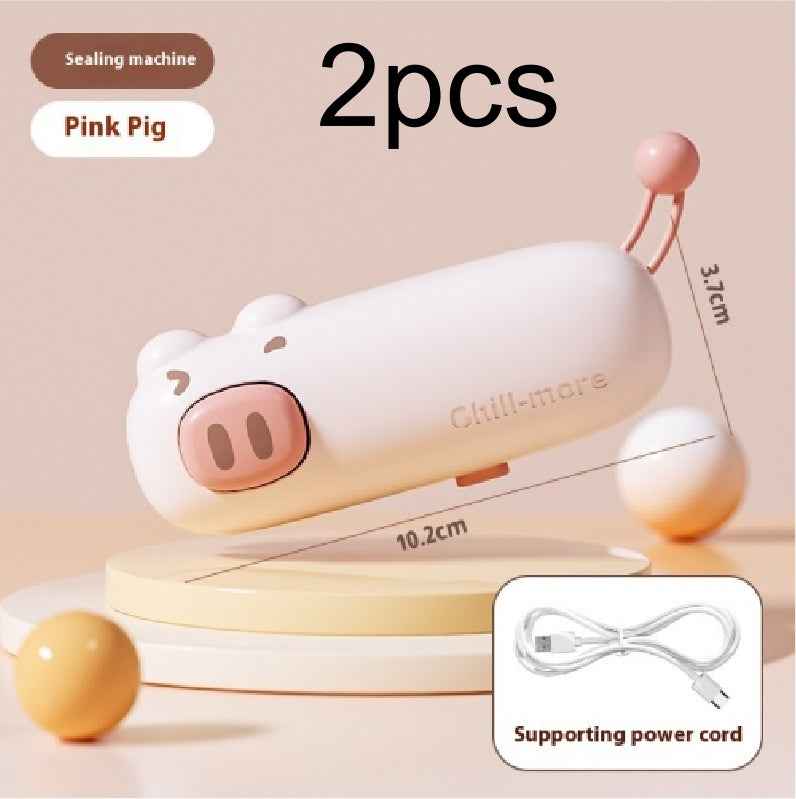 Rechargeable Mini Bag Sealer with Cutter