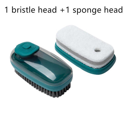 Handheld soap brush for everyday scrubbing