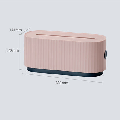 Cord organiser box for power boards