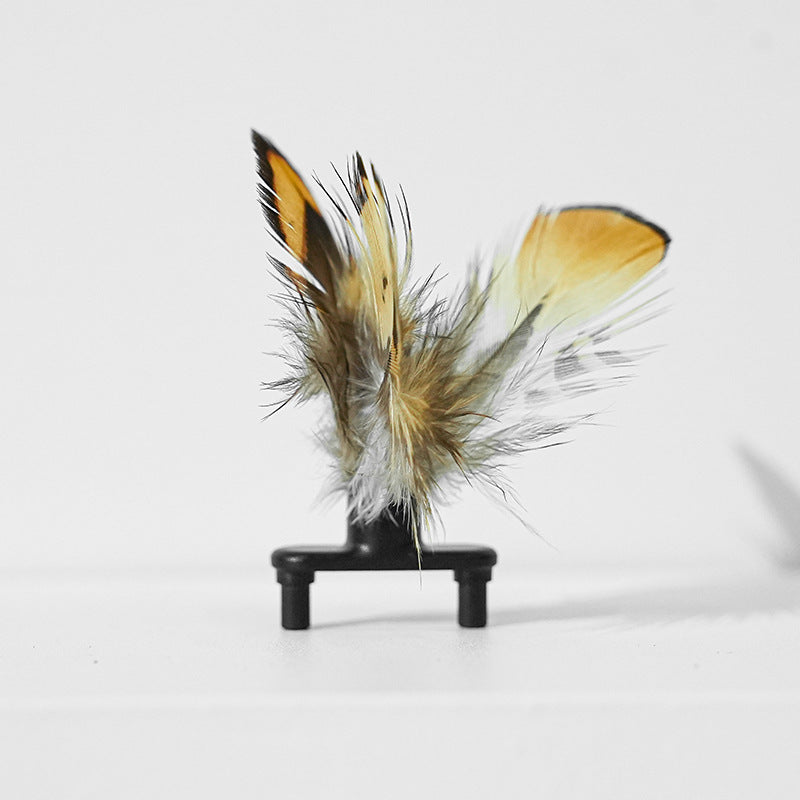 Bee cat toy colour and shape view