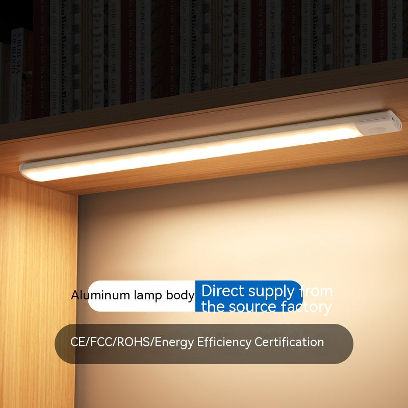 Nestek rechargeable motion sensor cabinet light for wardrobes and cupboards