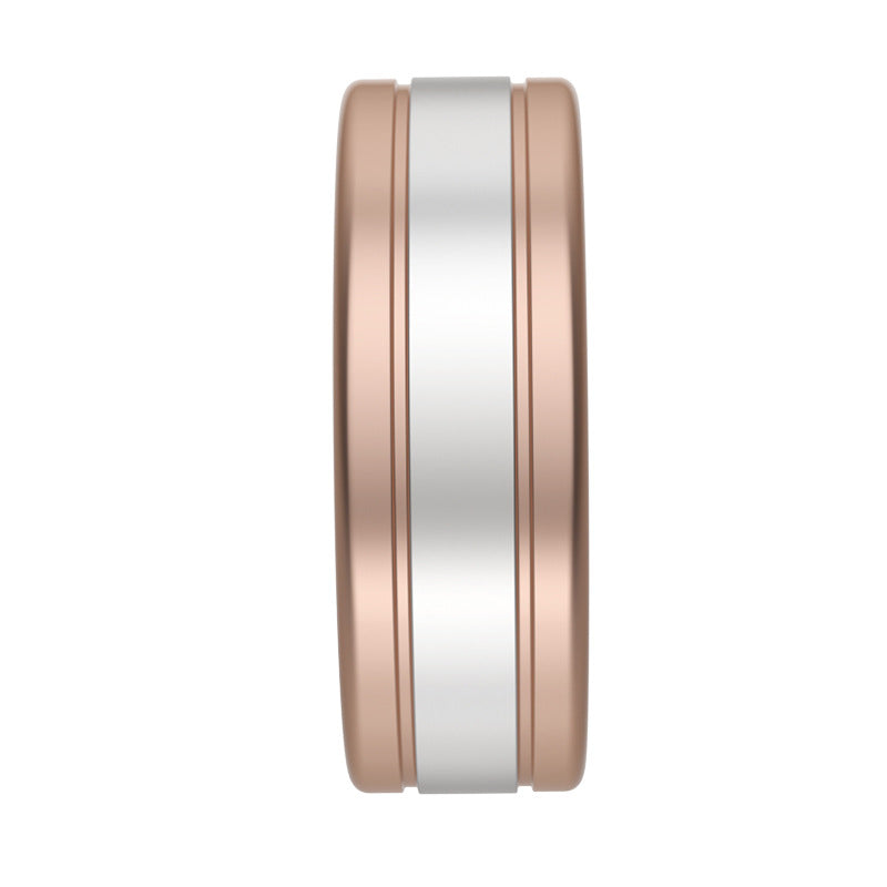 Smart ring with charging cable and compact design