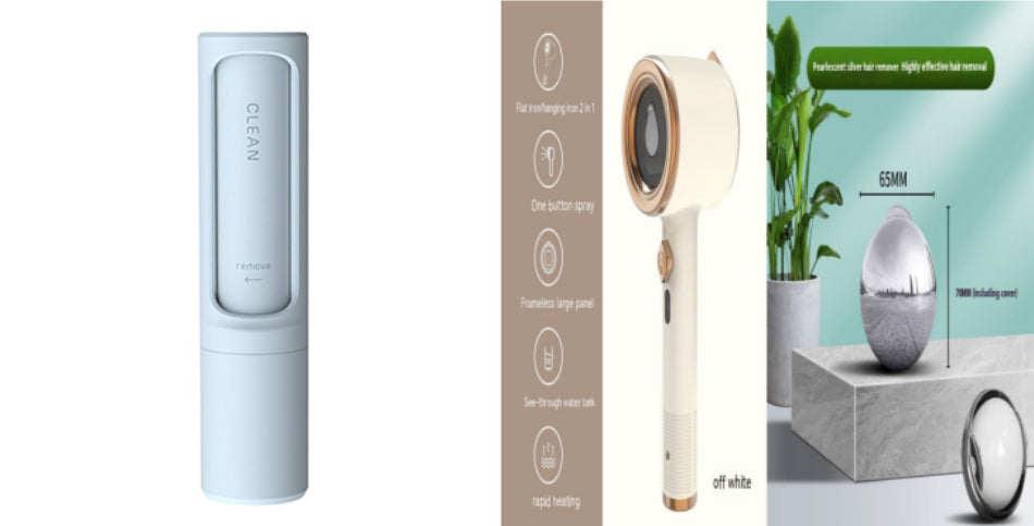 Portable steamer for wardrobe care