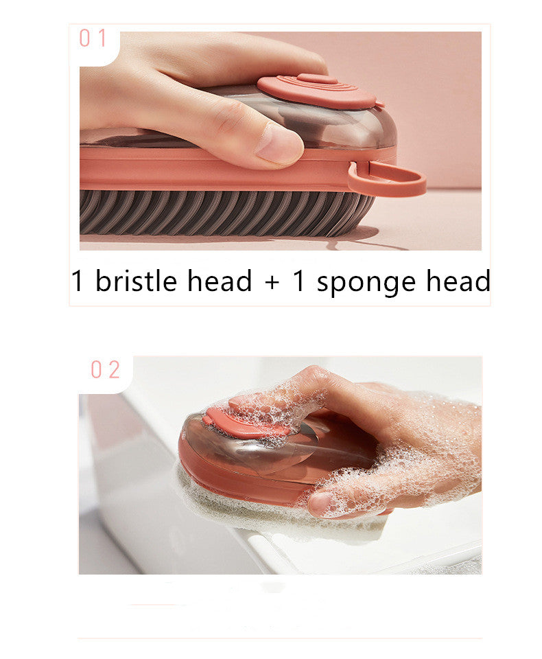 Automatic soap brush variant display