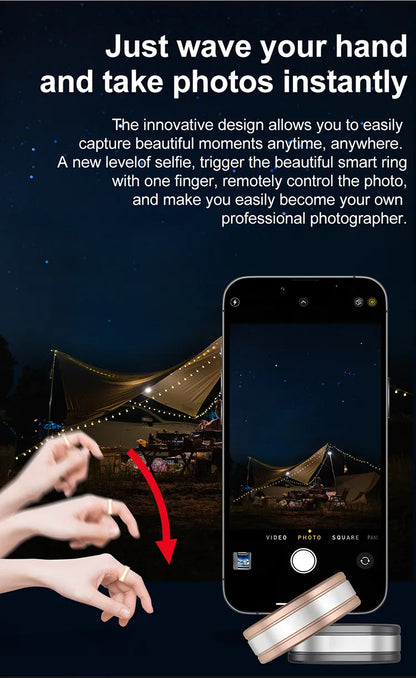 Nestek smart health tracking ring lifestyle product image