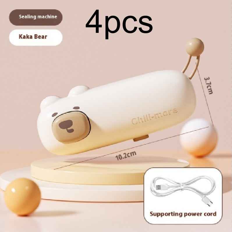 Rechargeable Mini Bag Sealer with Cutter