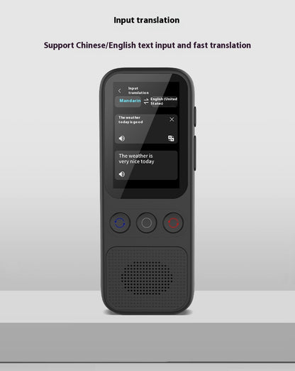 Portable translator device model option