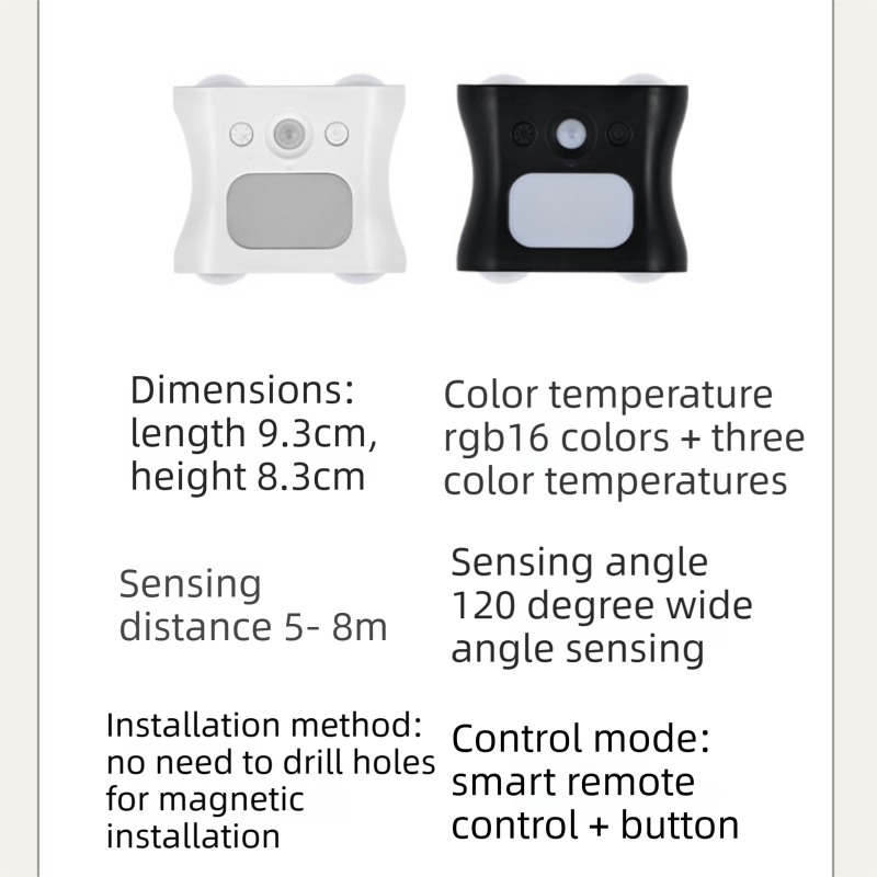 Transform Your Space with Our Rechargeable Motion Sensor Wall Light