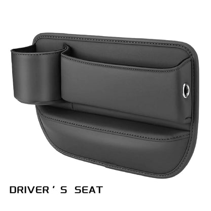 Seat gap storage box for tidy car interiors