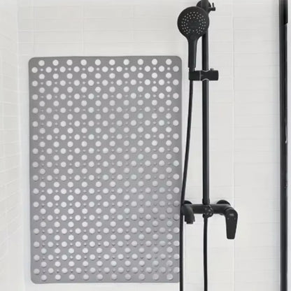 Suction cup shower mat for wet areas
