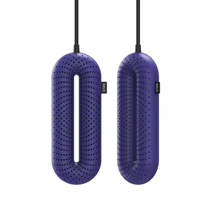 Compact footwear drying appliance for home