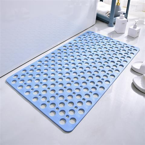 Quick drainage bathroom mat detail