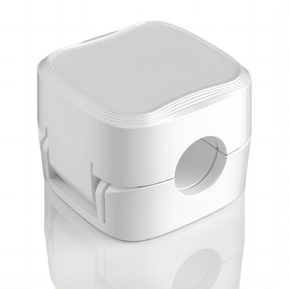 Cable organiser clips for desk and bedside setup