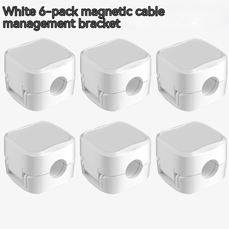 Magnetic cable clips pack size display