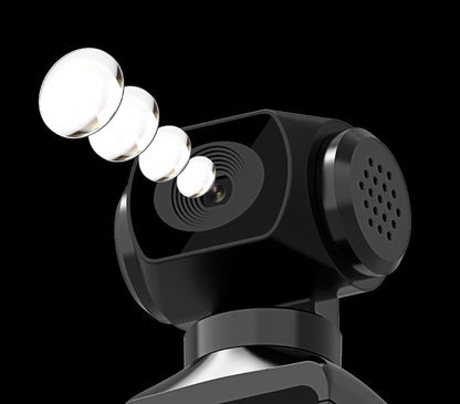 Black rotating action camera variant view