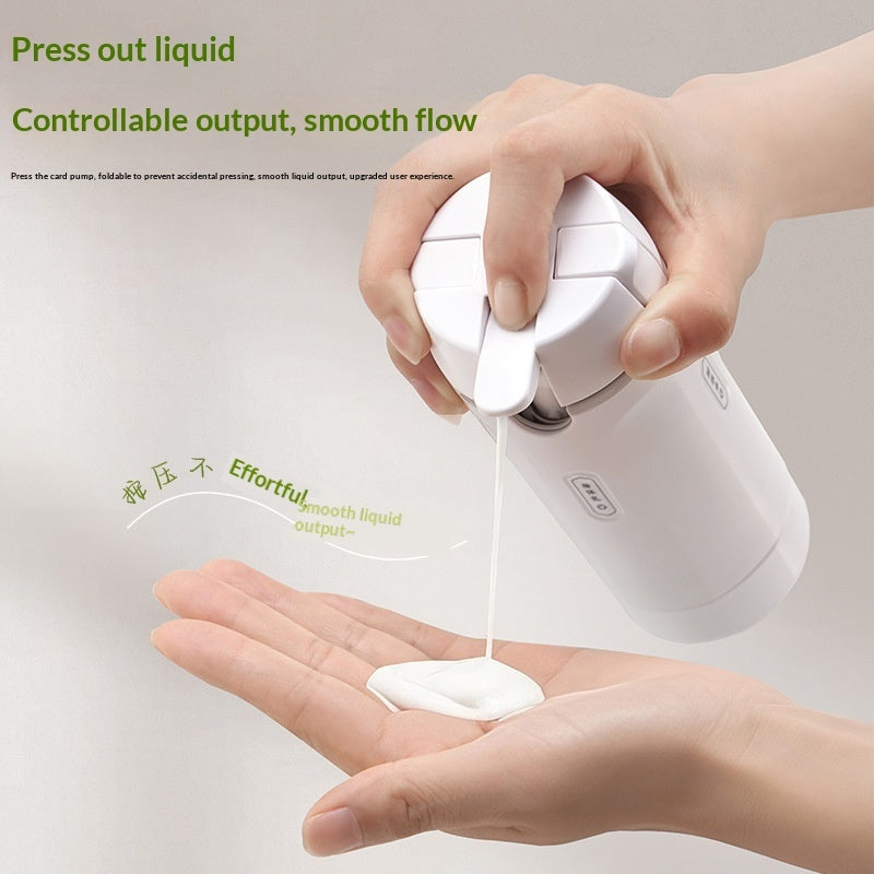 Portable shampoo and lotion travel dispenser