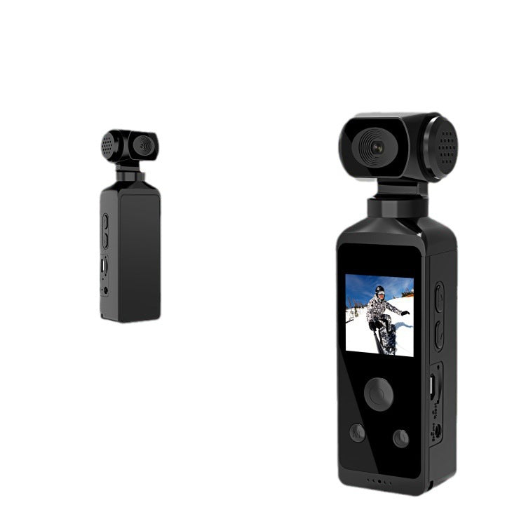 Pocket action camera for travel recording