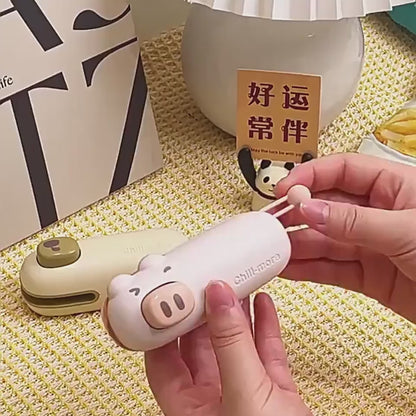 Rechargeable Mini Bag Sealer demonstration video
