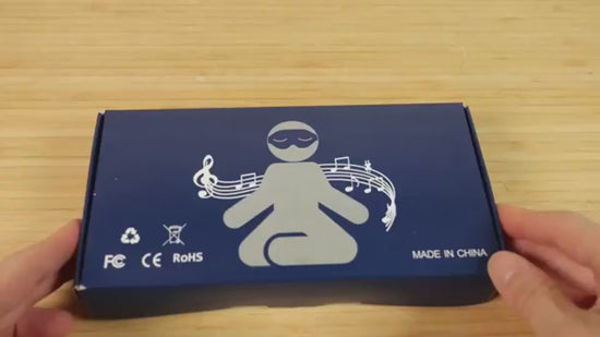 Bluetooth sleep mask with built-in speakers product video 3