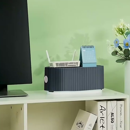 Power strip cable storage box demonstration video