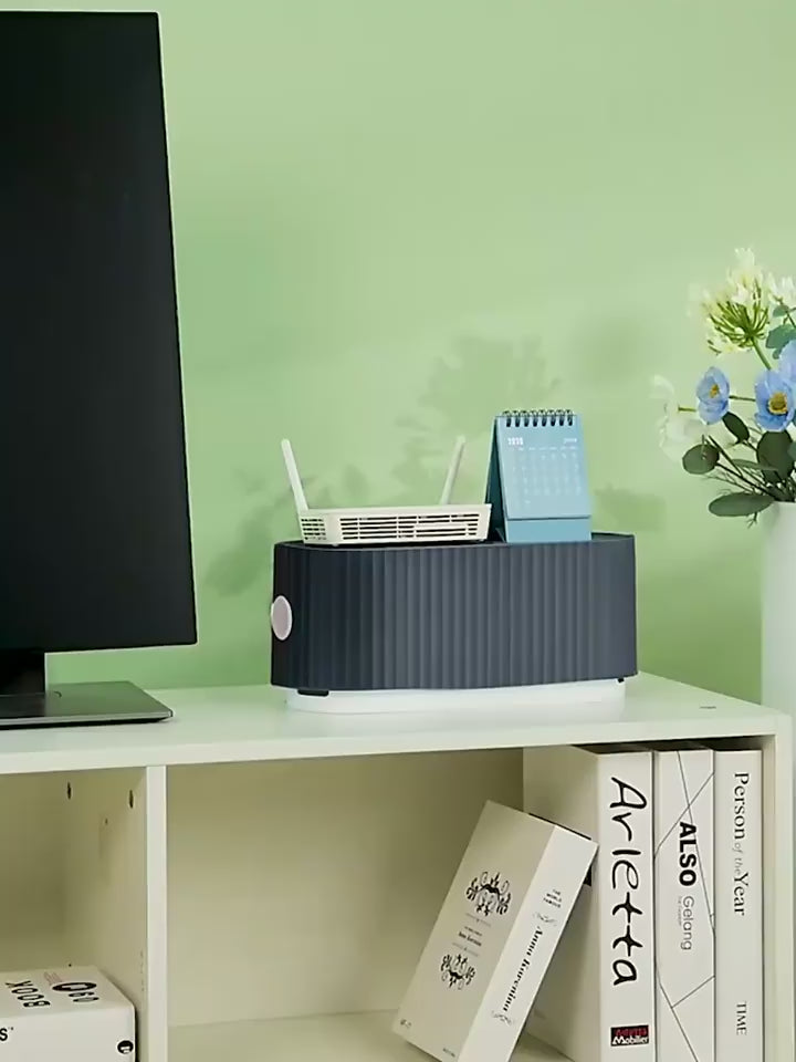 Power strip cable storage box demonstration video