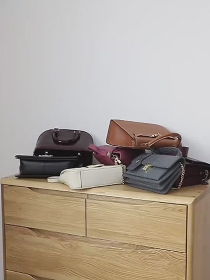 Hanging handbag organiser product video