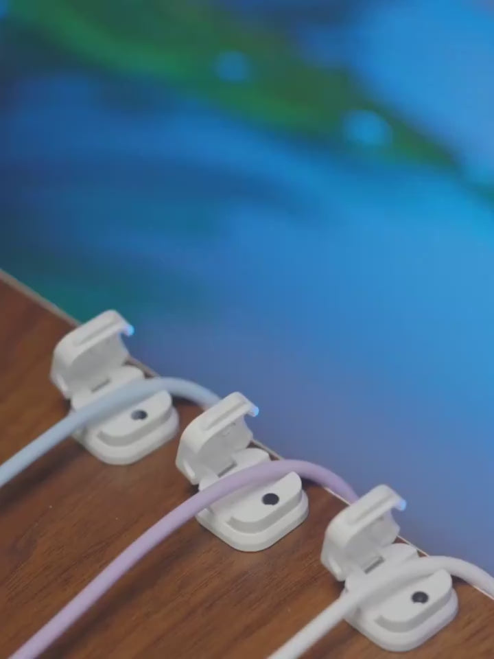 Cable management clip installation video