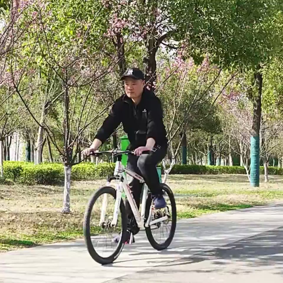 4-digit bicycle cable lock with light product video