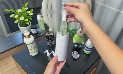 Leakproof toiletry dispenser product video